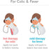 Munchkin TheraBurpee Colic & Fever Relief Kit with Hot & Cold Therapy Burp Cloths