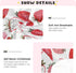 Cover,28" 52" 9" ATTX Fitted Crib Sheet Watercolor Strawberries Baby Sheets for Standard Crib Toddler Mattress Cover