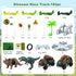 3-5, Playset, 2 3 4 5 6 7 Dinosaur Toys for Kids Glow in The Dark Flexible Train Track Dinosaur Car for Year & Up Old