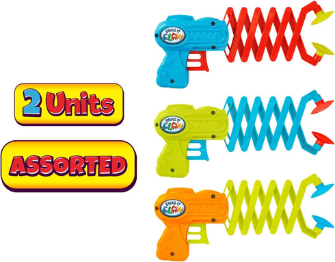 (2 12 Inch 5614-2p JA-RU Robot Arm Claw Grabber Gun Toy Assorted) Long Reach. Reacher Grabber Pickup Tool Kids Toys.