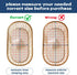 20" 33" 2'' Baby Bassinet Mattress, Breathable, Premium Foam, Hypoallergenic, Non-Toxic, Oval Shaped with Removal