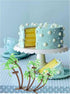 Palm Trees with Coconuts Cake/Cupcake Toppers, 12 pcs by A1 Bakery Supplies