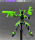 (Assembly Completed) 5.5 Inch 3D Printed T13 Action Figure with Multiple Accessories, Multi-Jointed Movable Black Dummy