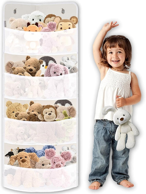 Soft Corner Shelf | Child-Friendly Wall Mount Storage | Safe Hanging Organizer for Toys, Sundries, Diapers, Stuffed