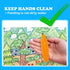 FANYUETIAN 1-3 4-8, (36) peanut crayons - washable crayon for toddlers & kids ages safe & non-toxic toddler crayons