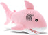 Baby Soft Plush Pink Shark Toy by DolliBu - Stuffed Animal Shark Plush for Kids, 12 Inches