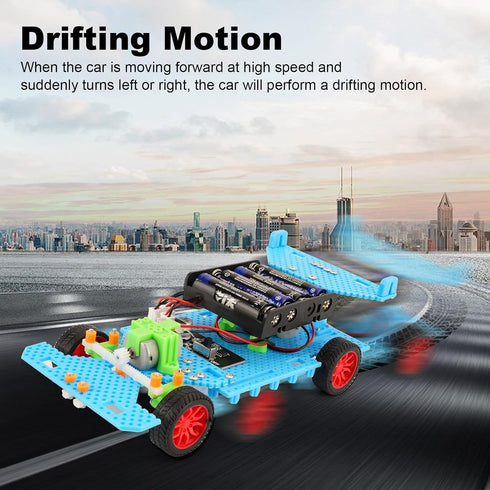 ScienSta 10-12, 10-16, 3D 10 11 12 13 14 STEM Kits for Kids Age Building Remote Control Car, Model Car Kits, Gifts