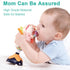 Set, 6, 9, 12, 18, 24 1 2 iPlay, iLearn Baby Rattles Infant High Chair Toys W/Suction Cup, Grab N Spin, Interactive