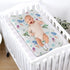 Colorful Sea Animals Changing Pad Cover, Soft Stretch Changing Pad Mats Covers 32''x16'' for Boys Girls Turtle Whale