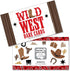 Big Dot of Happiness Western Hoedown - Wild West Cowboy Party Game Scratch Off Dare Cards, 22 Count