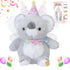 Happy Birthday Interactive Koala, Musical Birthday Stuffed Animal Recording Mimicking Toy, Clapping