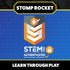 Stomp Rocket Ultra Rocket Refills - 2 Foam-Tipped Rockets for Kids, Fun Outdoor Toys
