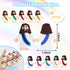 Babelshar 50 Pcs Little Jesus Figures, Action Figures Mini Jesus Love You Figurines in Bulk, Pocket Miniature