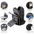 Backpack, Lozenge-Black LOVEVOOK Diaper Bag Quilted Baby Bag with Changing Pad & Pacifier Holder, Waterproof Travel