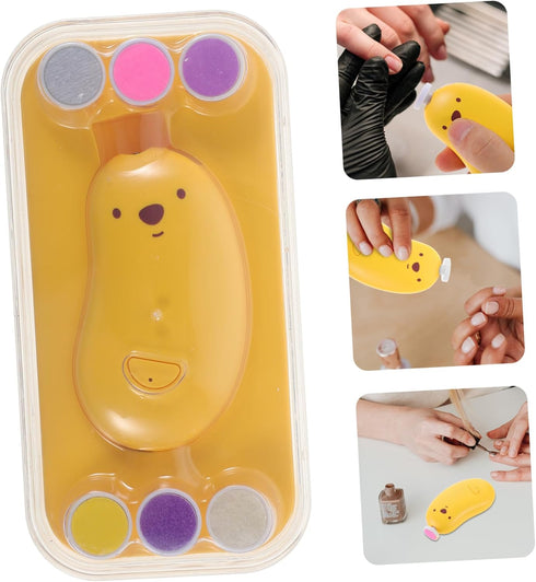 Trimmer Nail Electric Nail Clipper Electric Kit Led Light Buffer for Boys and Girls Toddlers Newborns