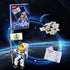229pcs SIENON Astronaut Building Block Toy for Kids and Adults, Building Block Spaceman Figure Holding The Flag
