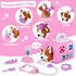 Gifts2U Set, 3-8 Pet Care Cage Play Vet Clinic and Doctor Kit for Kids with Dress Up Costume, Doctor Medical Pretend