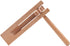 2 Pack Wooden Grogger Spinning Ratchet Noise Maker, Traditional Matraca for Parties, Sports Events and Celebrations