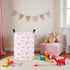 HIYAGON Baby Laundry Hamper Basket Baby Hamper for Nursery Boy and Girl Cute Kids Toys Storage Bin Organizer Boho Room