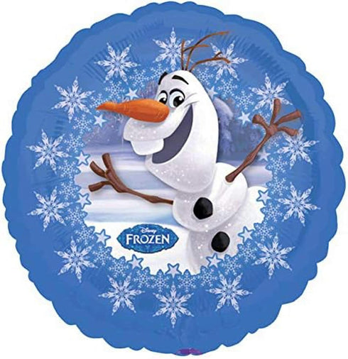 Anagram Frozen Elsa Anna and Olaf Party Supplies, 8pc Birthday Balloon Decorations, BQ_4225