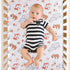 Set 4 2 Set Crib Bedding Pieces Includes Comforter, Fitted Sheets for Easy Changing, Crib Skirt Soft, Breathable