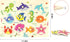 18 11 Wooden Peg Puzzle, Sea Creature Chunky Baby Puzzles, Colorful Wood Shape Puzzle Peg Board, Animal Knob Puzzles