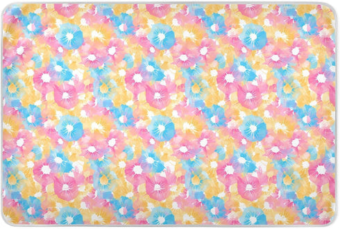 siphylline Simple Tie Dye Colorful Extra Large Resuable Training Pee Pads for Kids