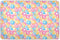 siphylline Simple Tie Dye Colorful Extra Large Resuable Training Pee Pads for Kids