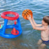 Gejoy 7-Inch Mini Basketballs - Set of 3 with Ball Pump Needles - Inflatable Toy Balls for Indoor/Outdoor Sports, Orange