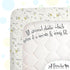 Frenchie Mini Couture 100% 28 52 x8in, Fitted Crib Sheet Woven Cotton Fits Toddler Mattress, x Twinkle Little Star