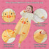 Girls,Duck,1-3Years MICHLEY Baby Sleeping Bag Sack Long Sleeve with Feet Winter Swaddle Wearable Blanket for Boys