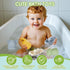 9PCS 6-12 1-3 Baby Bath Toys Mold Free Bath Toys for Babies Months Bathtub Water Toys with Easy Clean Silicone Bath Toy
