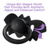 Adult-Sized Black Bat Pacifier - LittleForBig Bigshield Generation-II