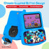 VOLGUARD II 220 3.5'' 4 5 6 7 8-Blue-Robot-Themed Handheld Game Console for Kids, Preloaded Retro Games, HD IPS Screen