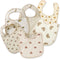 Muslin Baby Drooling Bibs, Soft & Absorbent Multi-Layer Bibs for Teething Boys and Girls