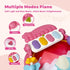 Set 0 1 2 3 4 5 6 7 8 9 10 11 12 Baby Gym Play Mat, Musical Activity Center for Baby, Baby Rattles Toys with Storage