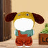 HDJY 17cm 15-17cm 6.7" Doll Clothes Suitable for Dolls Accessories, Doll Clothes, Includes Yellow Dog Hat, Green