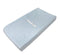 American Baby Company Heavenly Soft Minky Dot Fitted Contoured Changing Pad Cover, Blue Puff
