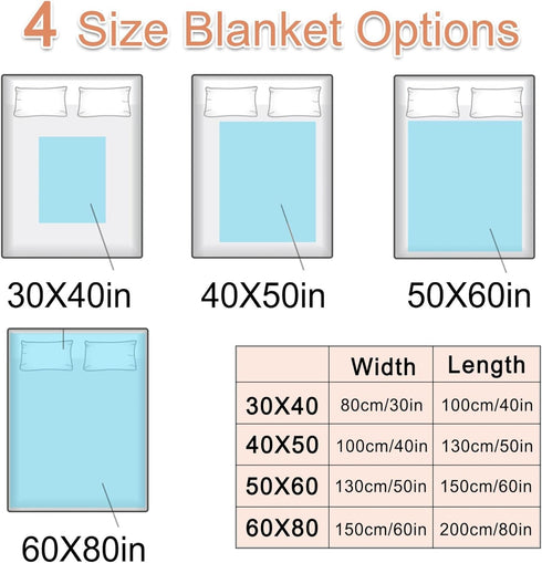 YouBaiVS 1 Baby Blanket for Boys Girls Soft Plush Receiving for Newborns - Donut Style