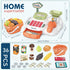 Sotodik 36PCS Cash Register Supermarket Shop Toys with Electronic Sounds,Working Scanner,Calculator,Credit Card
