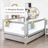57-in (57 INCH, HONEY JOY Bed Rail for Toddlers, Extra Long, Portable Safety Bed Guardrail w/Side Pocket, Baby Bed Rail
