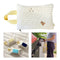 PATOFIN Wet Wipes Portable Bag, Cute Bear Pattern Flip Top Wipes Case, Soft Cotton Travel Wipes Container for Diaper