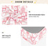 miaozhen 1 Pack 52x28 Cotton Baby Crib Sheets Soft Breathable Bear White and Peach Playard Mattress Sheets for Nursery