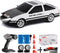 GoolRC 1:16 Scale RC Drift Car, 4WD High Speed Racing Car with LED Lights, Drifting Tire & 2 Batteries