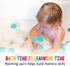 30-Pack, 2.25-Inch merka Bath Toys Flash Cards - EVA Foam, Multicolor - Baby Bath Toys & Memory Matching Game & Bathtub