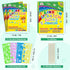 ZMLM 2 Pack 4-8,Easter Scratch Paper Art Craft: Rainbow Scratch Notebooks Easter Basket Stuffers for Toddler Crafts