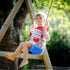 IFOYO Tree Swing Seat, Swing Set Accessories for Kids, Comfortable Outdoor Plastic Swingset for Little Tikes, Blue