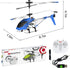 Cheerwing SYMA S107H Remote Control Helicopter, Mini Helicopter with Gyro, Altitude Hold, Blue for Adults Kids