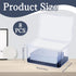PerKoop 8 Pcs Clear Plastic Card Case - Playing Card Storage Box Holder - Organizer for Travel Game, 4.7 x 3.3 x 2.5