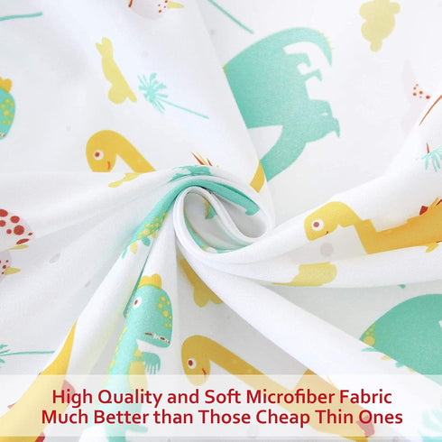 Pack and Play Sheets Boys Animals, Soft and Breathable Material Compatible with Graco Pack and Play